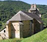 Bethmale en Ariège Pyrénées église